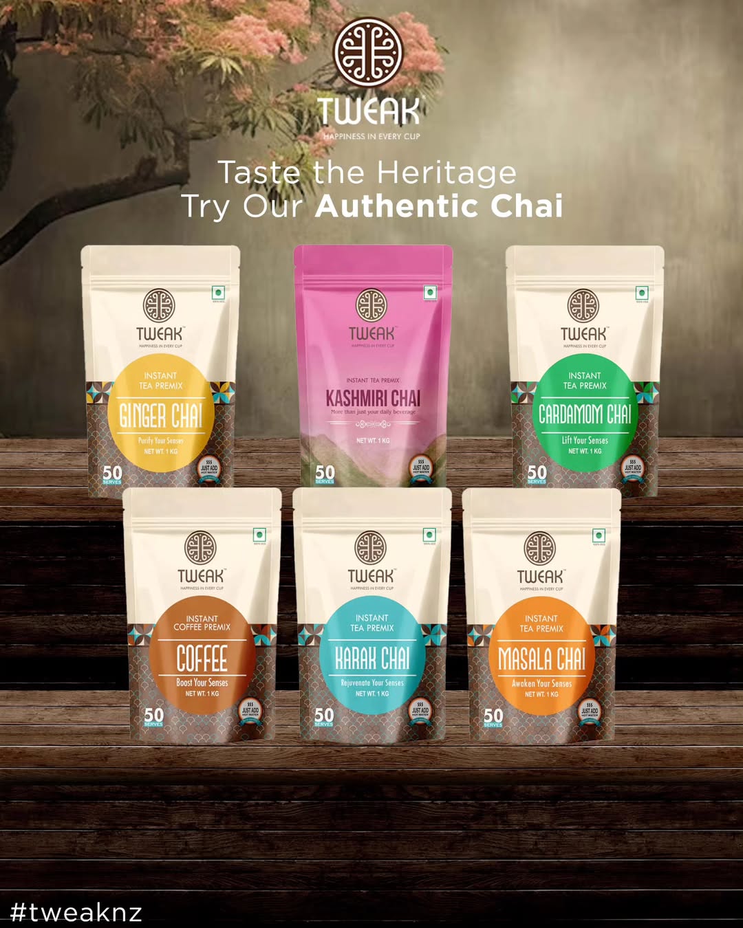 Tweak 1kg Chai Mix for Vending Machines