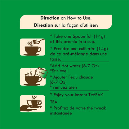 Cardamom Chai (Authentic Elaichi Tea Chai) (No Added Sugar)
