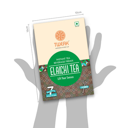 Elaichi Chai (Cardamom Tea) – Tweak Elaichi Tea Sachet Pack (7 × 20 g)