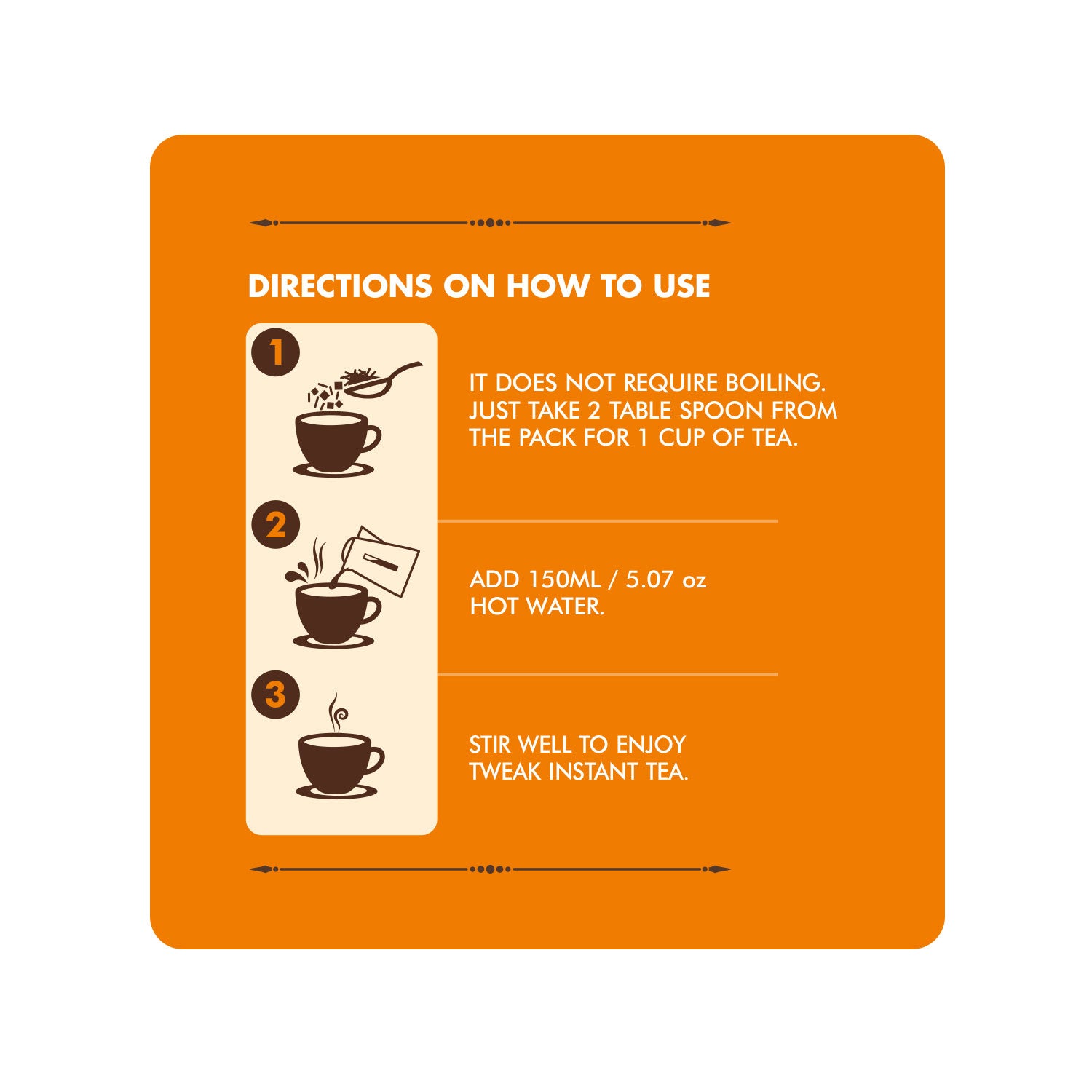 Tweak Masala chai - Awaken Your Senses - Tweak