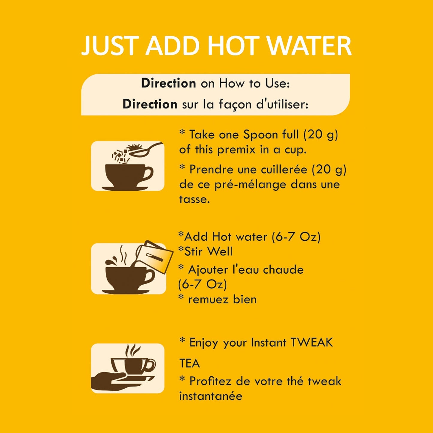 Ginger Chai Instant Premix (Low Sugar)