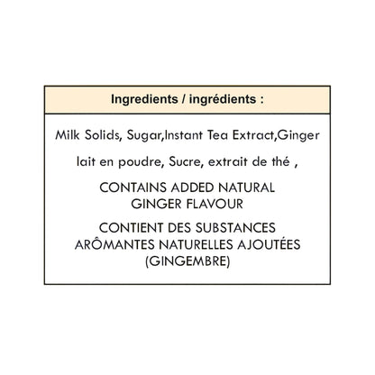 Ginger Chai Instant Premix (Low Sugar)