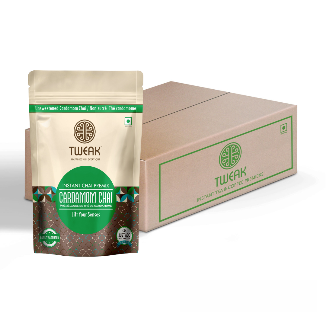 Cardamom Chai (Authentic Elaichi Tea Chai) (No Added Sugar)