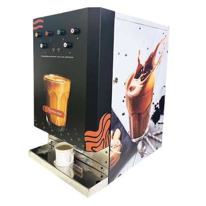 Instant Chai Vending Machine | 4 flavour options (Push Button)