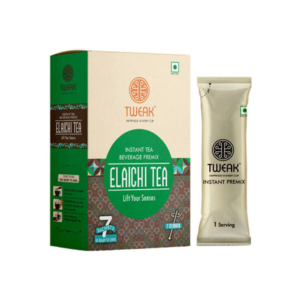 Elaichi Chai (Cardamom Tea) – Tweak Elaichi Tea Sachet Pack (7 × 20 g)