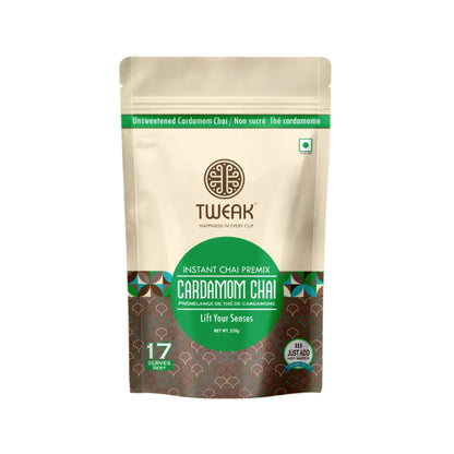 Cardamom Chai (Authentic Elaichi Tea Chai) (No Added Sugar)