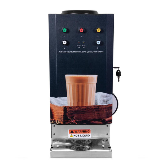 Instant Chai Vending Machine | 3 flavour options (Push Button) Chai Hai